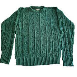 VTG Country Road Australia Workwear Men's Cotton Sweater Green sz L